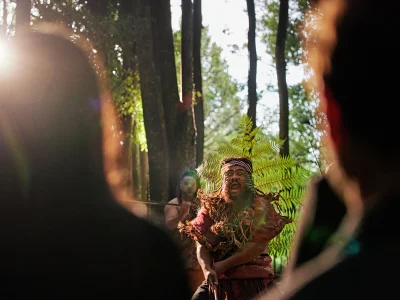 Maori utför haka