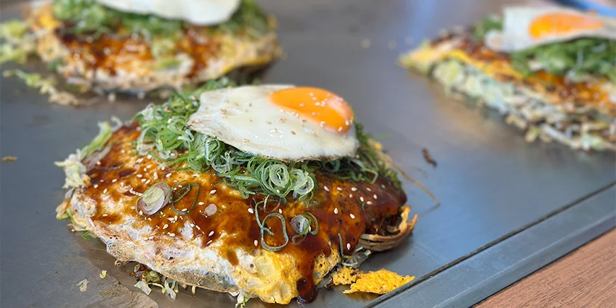 Okonomiyaki från Hiroshima